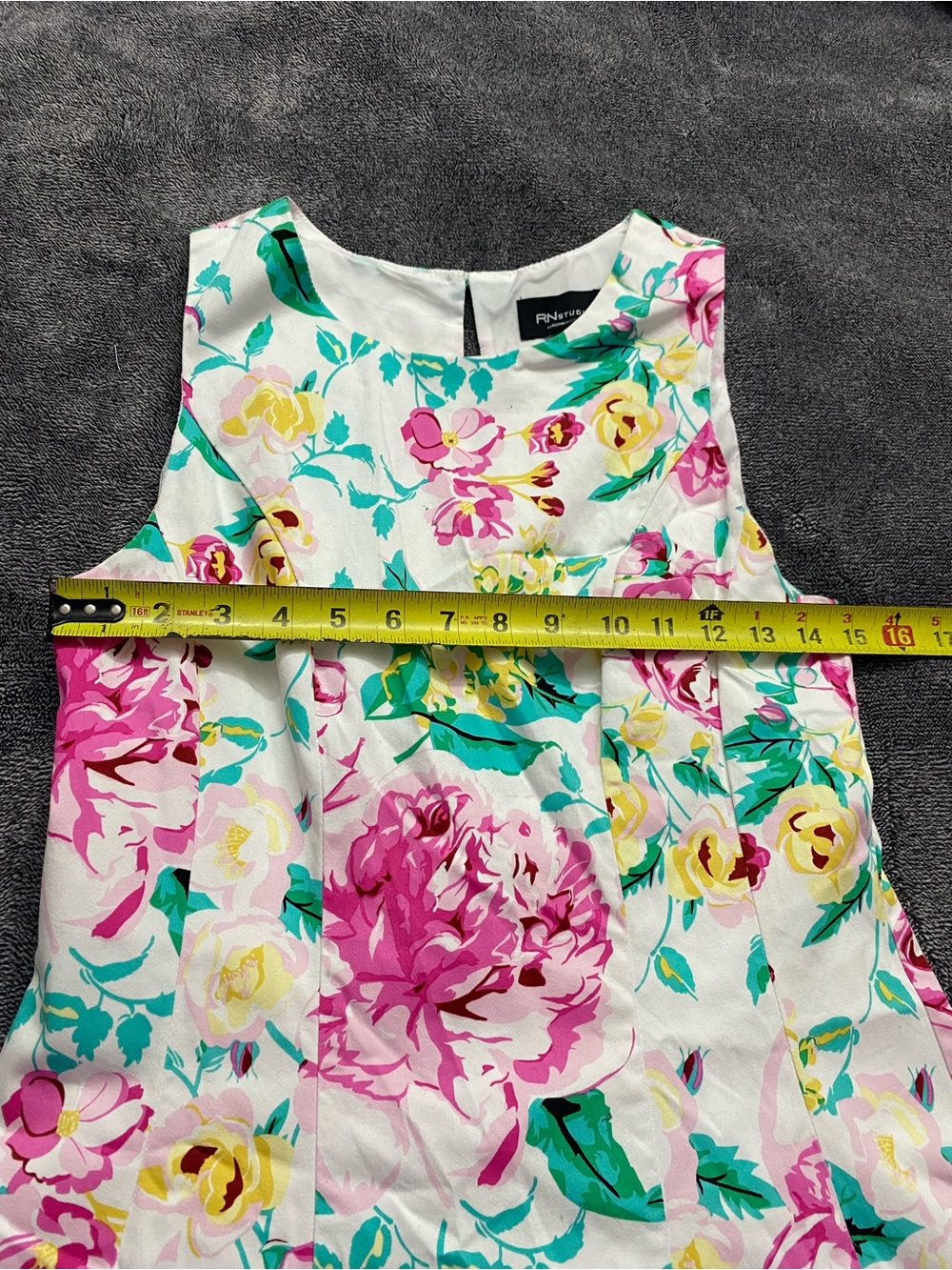 RN Studio Ronni Nicole Floral Dress Sz 6 Fit & Flare Derby Wedding Romantic - Picture 8 of 9